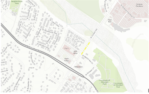 TRAFFIC ALERT: Cortaro Road Bike Lane Closure