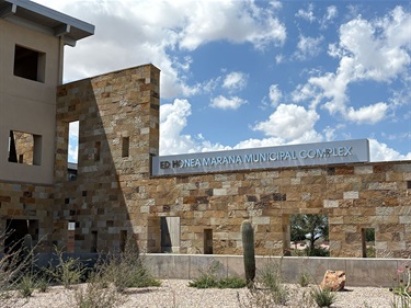 Ed Honea Marana Municipal Complex wall