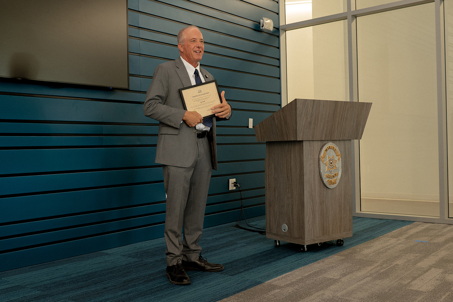 Mayor Post swearing in ceremony 2026