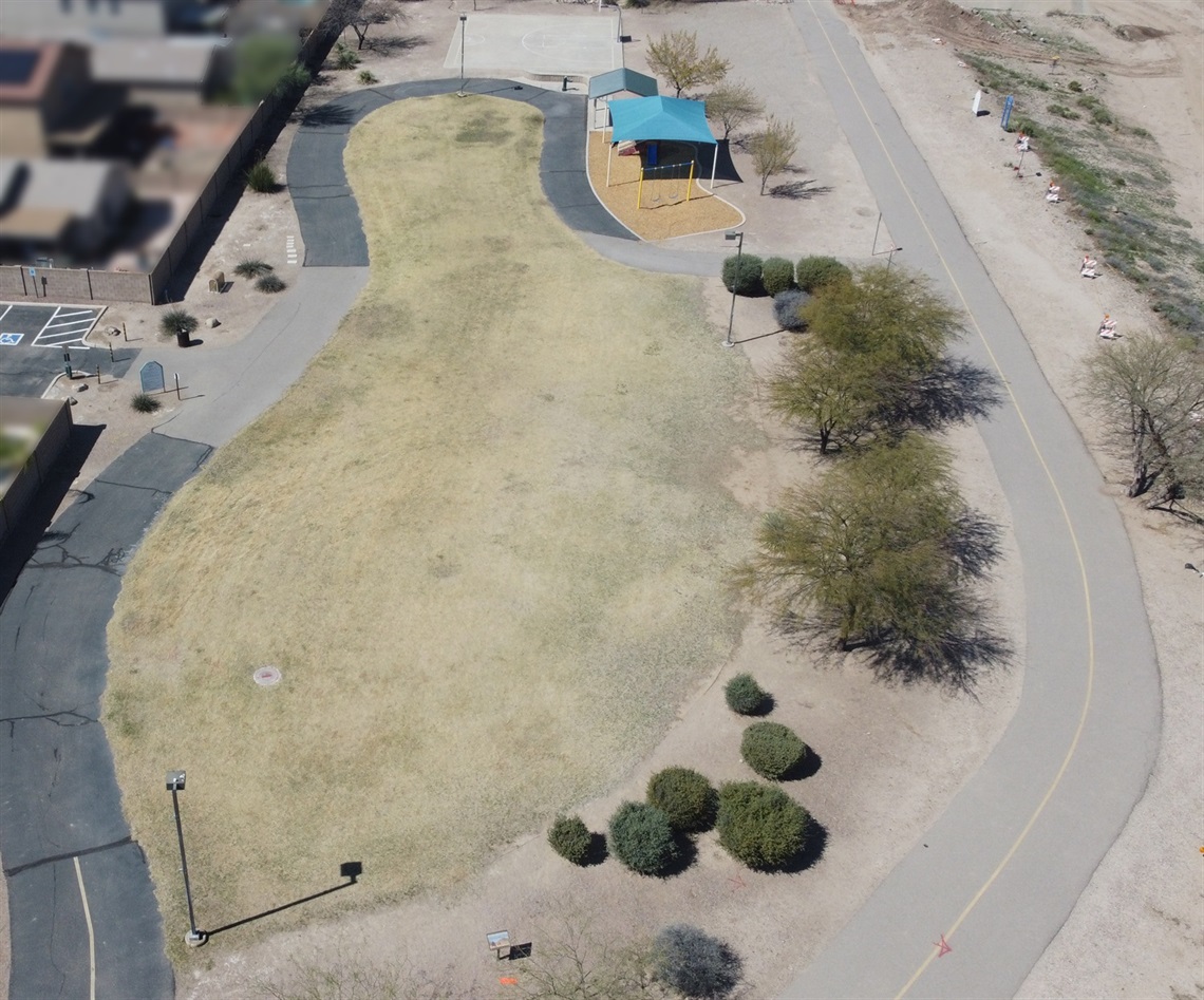 El Rio Neighborhood Park aerial