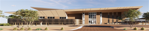 Marana CAC North Facade Render