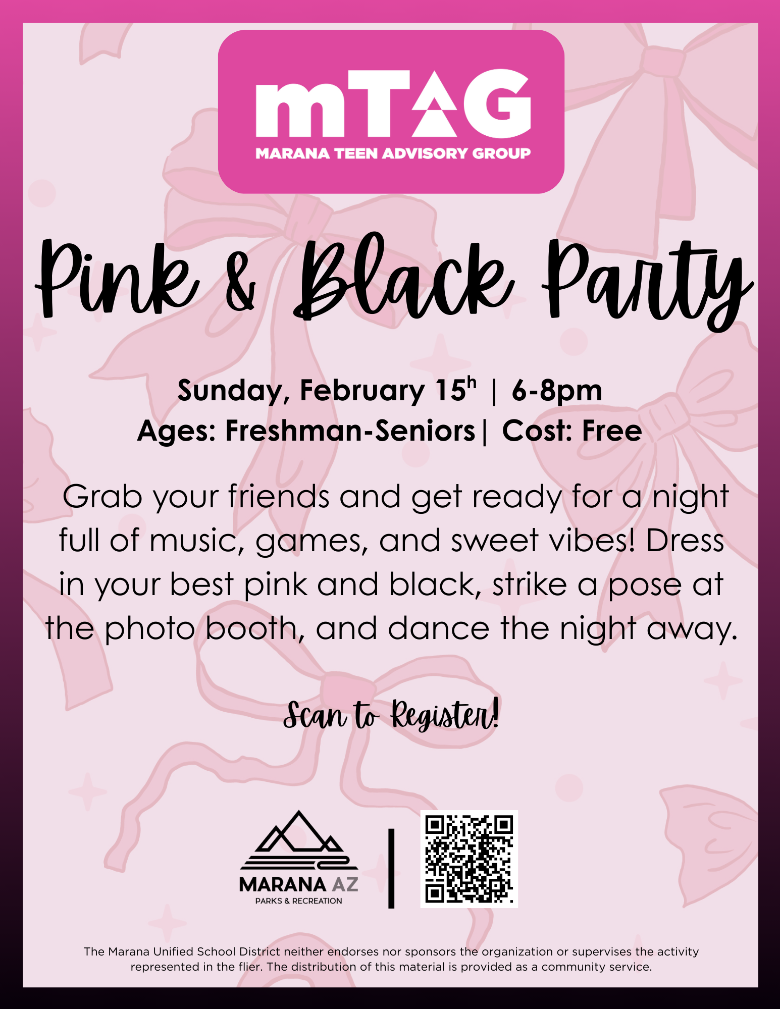 Pink & Black Party mTAG 2026