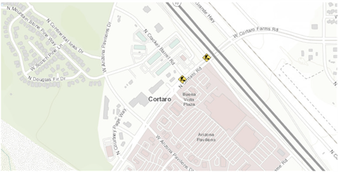  Cortaro Rd Between Cracker Barrel Rd. & Arizona Pavilions Dr