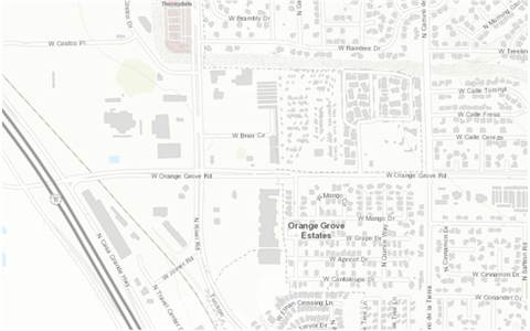 Orange Grove Pump Station Lane Closure