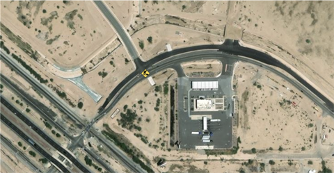 Tangerine Traffic Lane shift map 