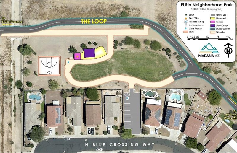 2025 El Rio Neighborhood Park Map