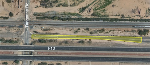 Tangerine Road and I-10 Westbound Off-Ramp  