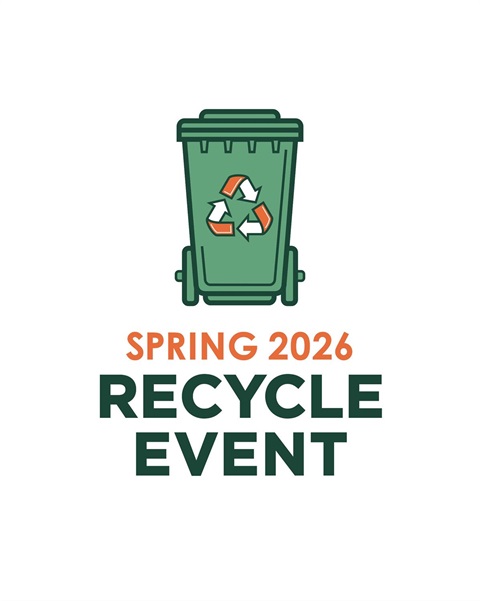 Spring 2026 Recycle Event