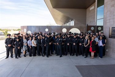 Marana Police group photo during awards ceremony