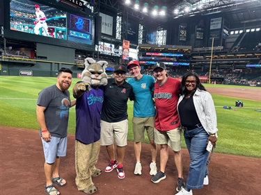 APRA Board Members at Diamondbacks Game