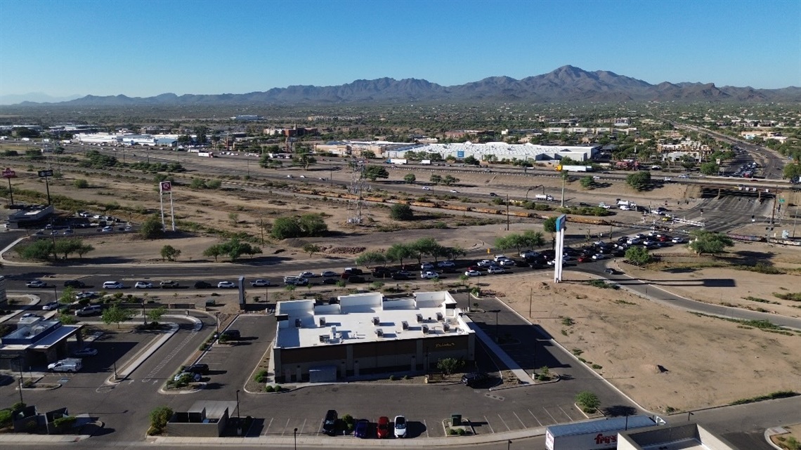 Cortaro Road and traffic backup