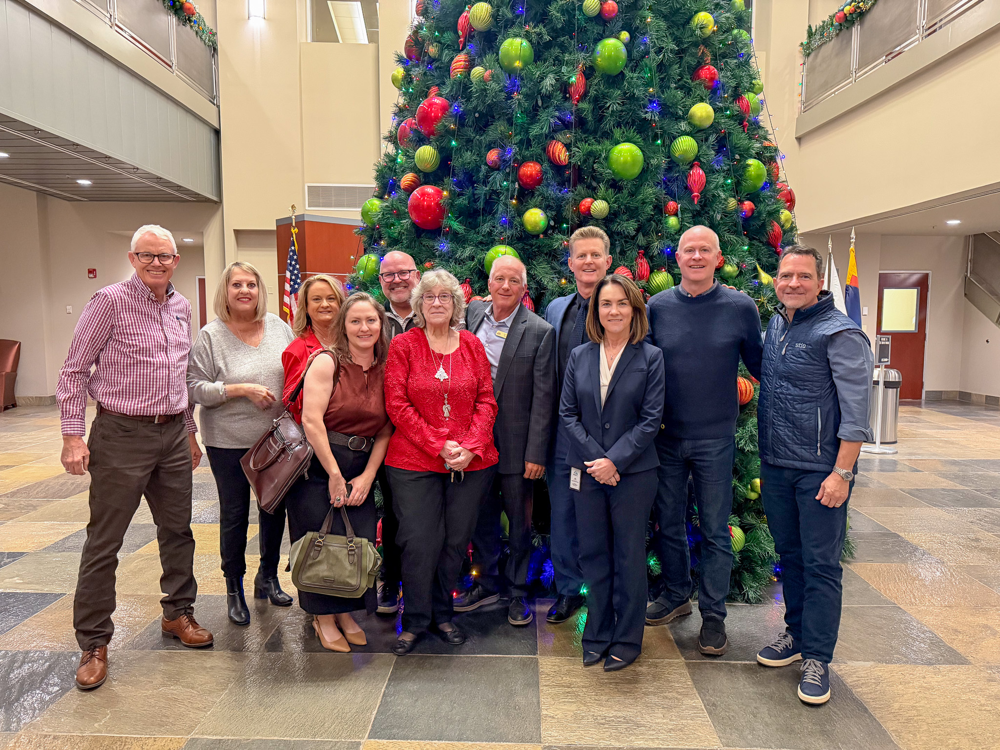 Downtown development team with Mayor, Town Council, Town Manager and Town Attorney