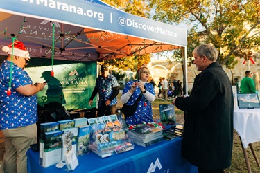 Discover Marana at their booth