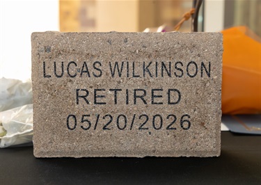 Lucas Wilkinson retired block