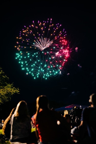 Fourth of July firework