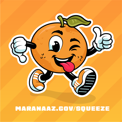 Tangerine Squeeze URL Graphic